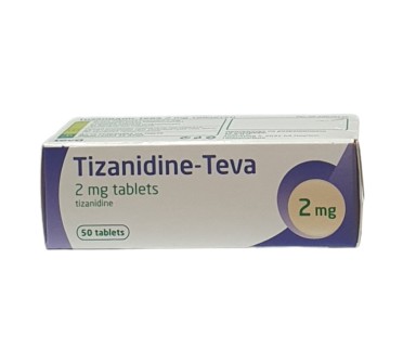 ТИЗАНИДИН TEVA TABL 2 MG X50